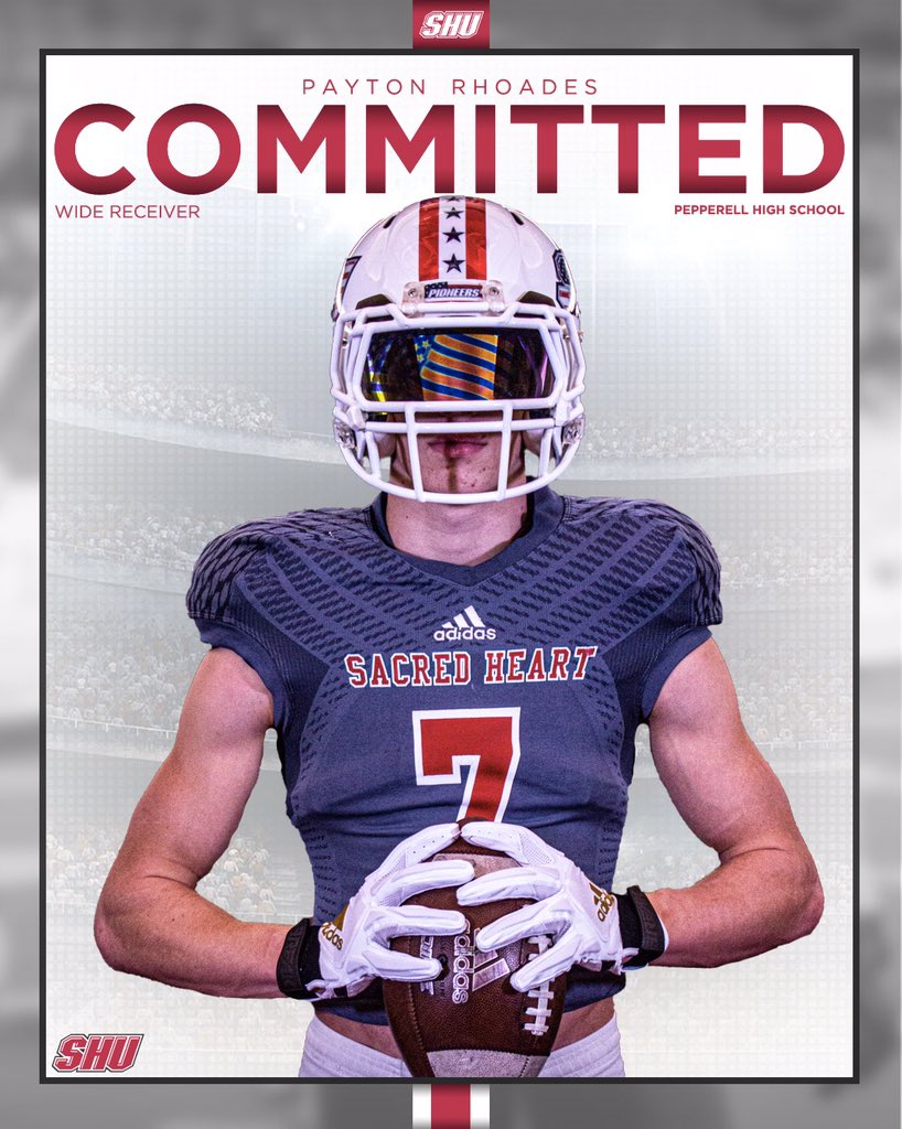 Happy to announce my commitment to Sacred Heart University!! 🔴⚪️🏈 <a href="/RecruitGeorgia/">Recruit Georgia</a> <a href="/NwGaFootball/">NwGa Football</a> <a href="/mark_nofri/">Coach Nofri</a> <a href="/BallCoachC/">Mark Clements</a> <a href="/sacredheartuniv/">Sacred Heart University</a>