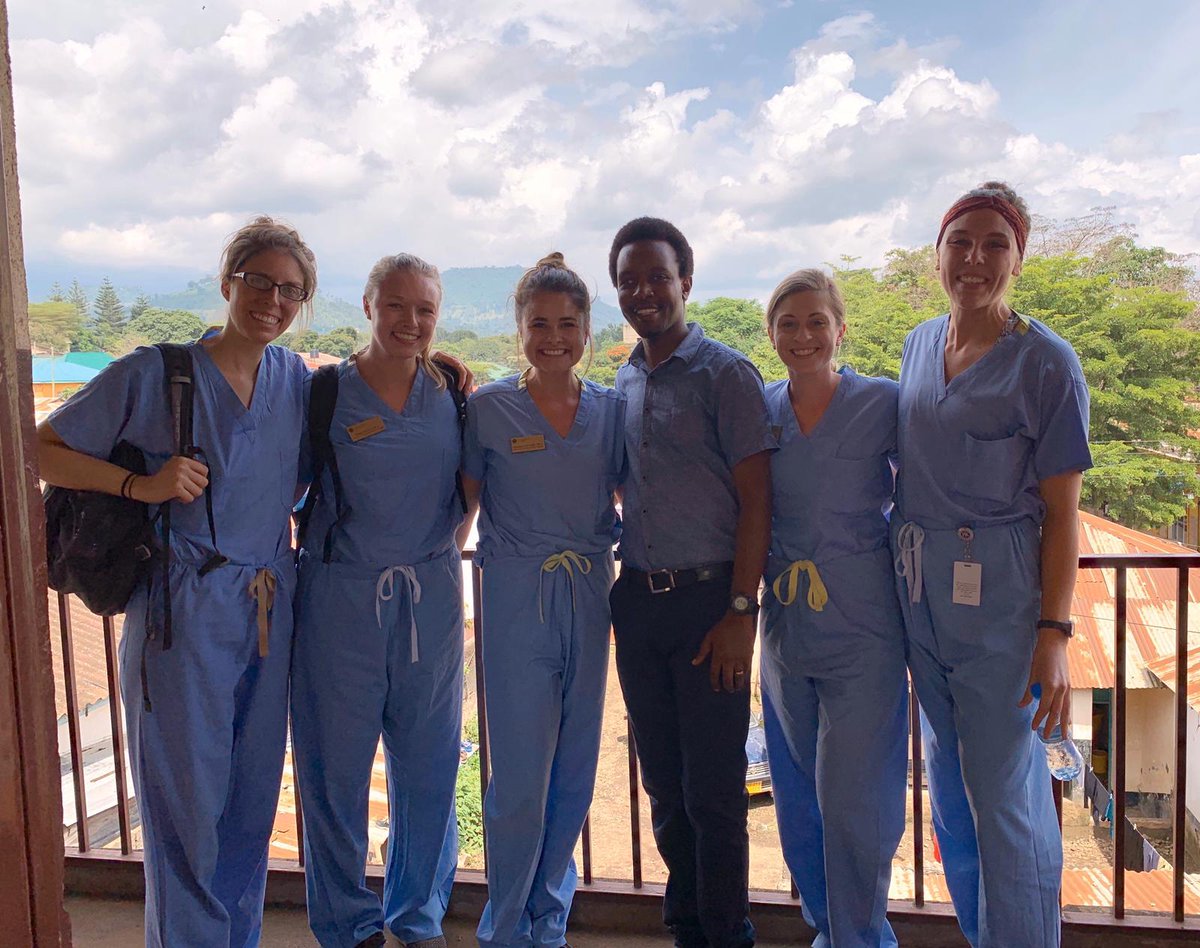 Dr. Fredrick Mbise, MD and a group of  our 2nd year students went out into the community to perform screening for cervical cancer in Tanzania.