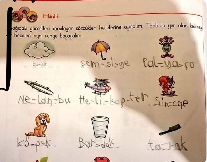 Akşam vakti tebessüm ettirdi..