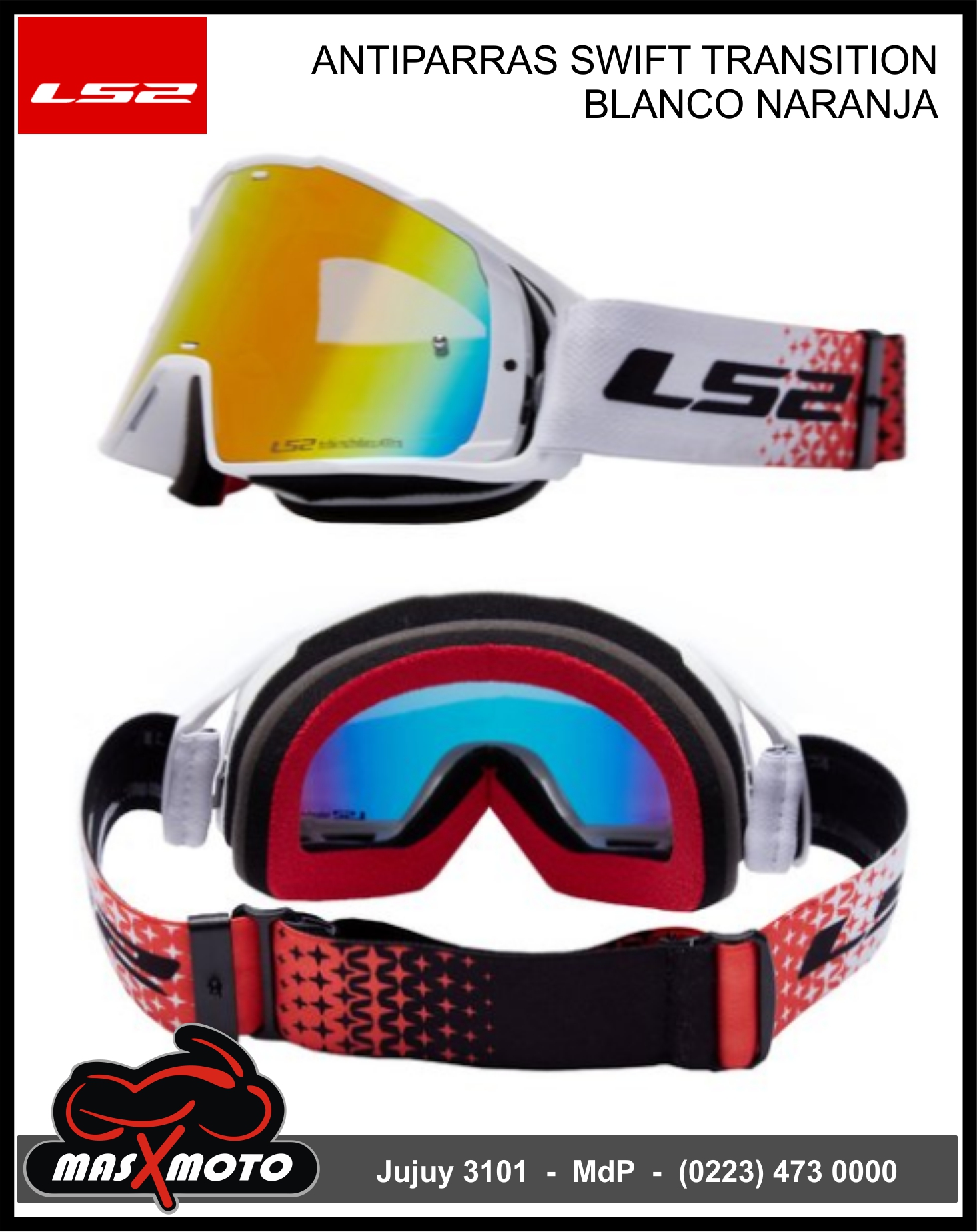 Mas x Moto on X ANTIPARRAS LS2 Encontralas en Jujuy 3101 Mdp de lunes a viernes de 9 30 a 12 30hs y de 15 30 a 19 30hs y sabados de 9 30 a
