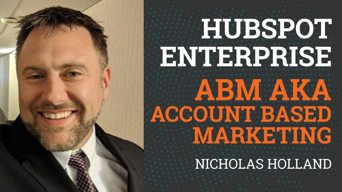 GeorgeBThomas's tweet photo. Trying to figure out if @HubSpot Enterprise is right for your company? With @nicholasholland ...
Watch Now: https://t.co/TEF3fdeai2
• Adaptive Testing
• Asset Partitioning
• And more ...
#hubspot #marketing #sales #service #growbeter #marketingautomation #enterprise https://t.co/pWMnhtmssB