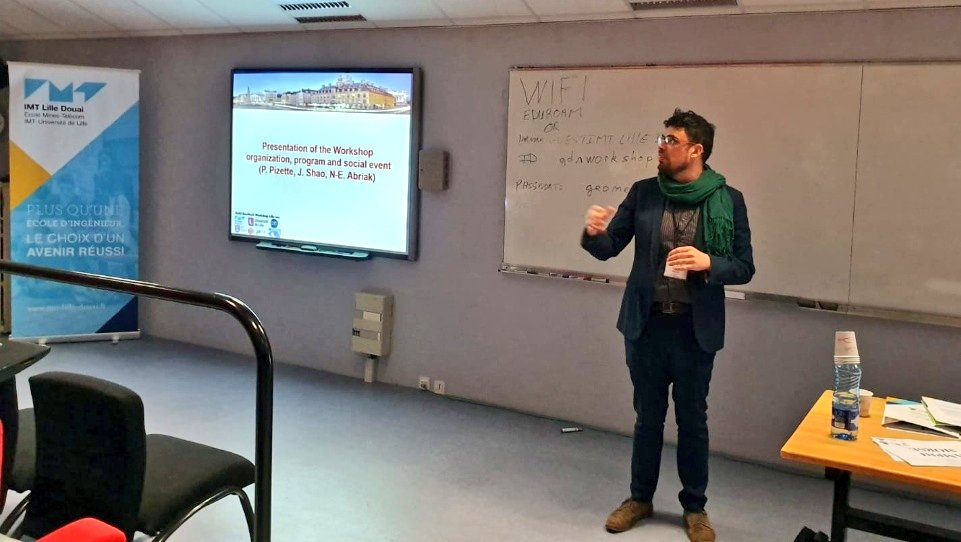 ppizette's tweet photo. @IMTLilleDouai @LGCgE_labo & #LamCube @univ_lille organize 2 days of #gdri @CNRS #GeoMech workshop on "Deformation and cracking in #granular & #heterogeneous materials: multi-scale experiment and #modeling" with dedicated focus on the challenges & cross-sectional approaches https://t.co/AF1oaPNSGR