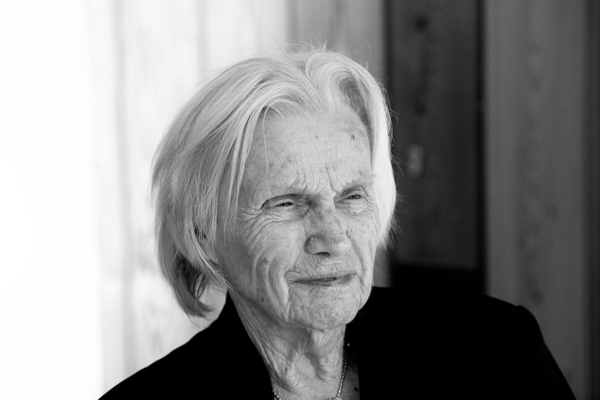 SavingRabbits's tweet photo. Alina Dabrowska, 96, Auschwitz survivor. We met Alina at Ravensbrück in 2018 while filming the commemoration of the liberation ceremony &amp; interviewing survivors. She shared with us her story &amp; how she survived the death march from Auschwitz.

#WeRemember https://t.co/Oq5nCLLaoL