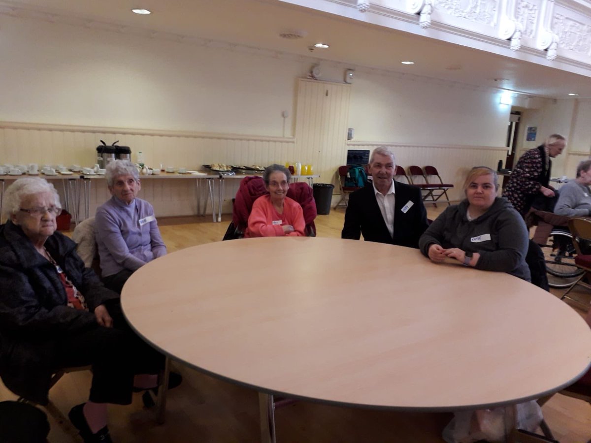 HoldsBelt's tweet photo. Our first day at Memory spinners in Airdrie Town Hall today! We were making props for our big performance &amp; learning new songs &amp; dances! #memoryspinners #singinganddancing @CathyTogneri @HolmesCareGroup @Arts_NL @ScottishOpera @HelenMi36991508 @oorkate https://t.co/jiw8PhAEp6