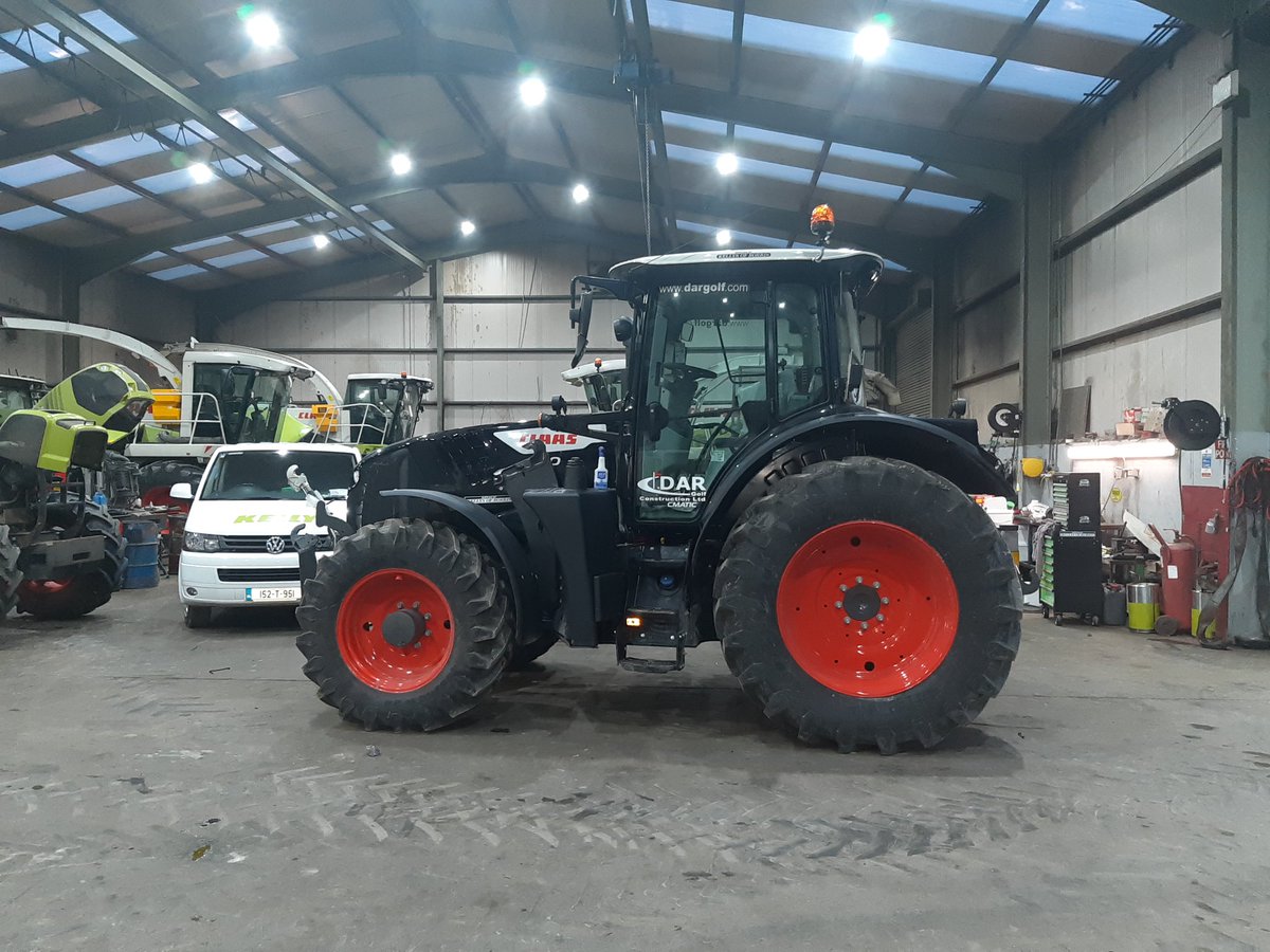 2nd of 2 class 630 cmatics add to fleet in 2020 stickers on flotation wheels on route😍😍 . Thanks to Kelly's of borris for super service.