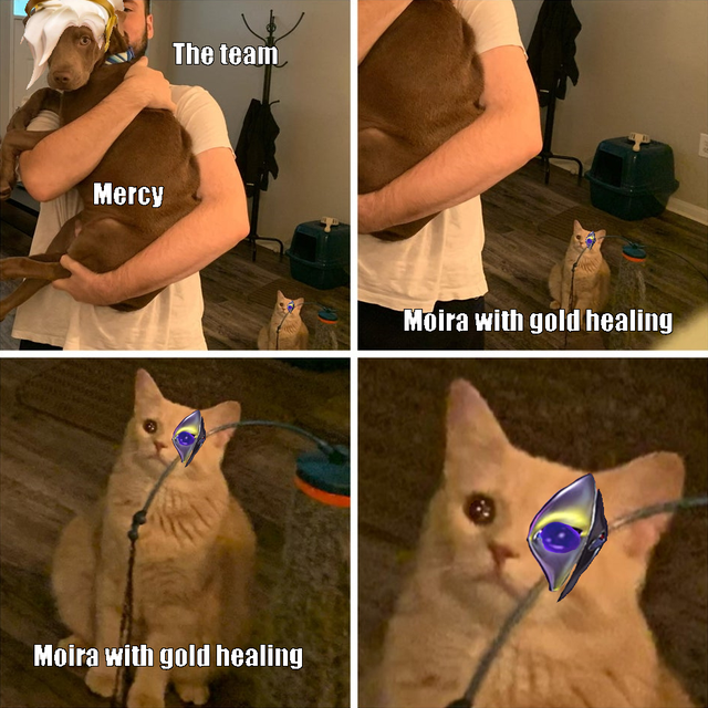 OverwatchGG's tweet photo. Not all people plays Moira as dps! https://t.co/rC7d4eL09o
