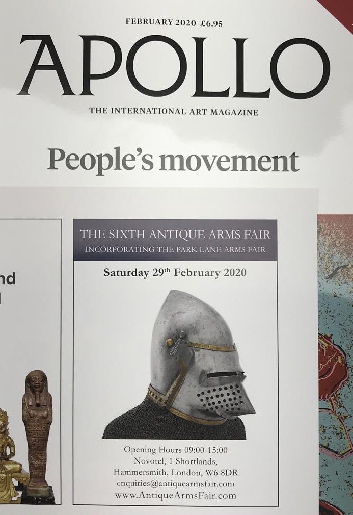We are looking forward to welcoming old and new faces to our Sixth Antique Arms Fair on 29th February at Novotel London West, 1 Shortlands, W6 8DR. 
-
#antiquearmsfair #antiquearms #armour #antiquesfair @NovotelLonWest