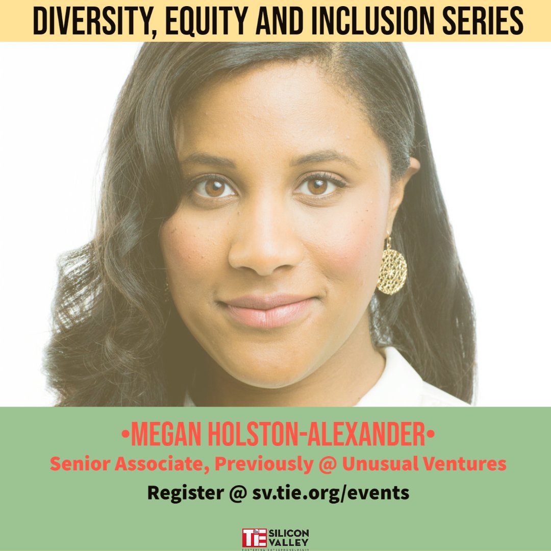 tiesv's tweet photo. Megan is currently in her second year at Stanford’s Graduate School of Business, We are excited to hear from her tomorrow evening! Register @ https://t.co/MeKHhFk0WG. #DEISeries #TiESiliconValleyPrograms https://t.co/EcTYxGZTeQ