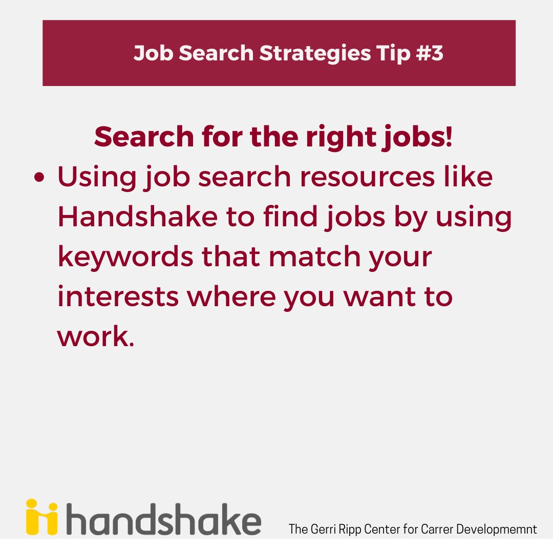 IONACareers's tweet photo. Hey Gaels! Have you registered for our first workshop of the semester? Check out these awesome job search strategies to prepare for our Job Search Strategies workshop! https://t.co/O1c7SlJUWg