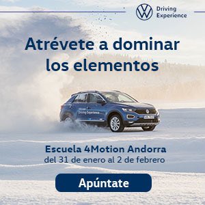 ASoucek's tweet photo. Por fin ha llegado la nieve y queremos aprovecharla al máximo. Los días 31/1/2 de febrero estaremos en el circuito de Andorra con la #vwdrivingexperience @VW_es si os apuntáis y me enviáis DM con el pantallazo, os doy una vuelta de copi en un Golf R. Quién se apunta? https://t.co/y0xoc0o6Yi