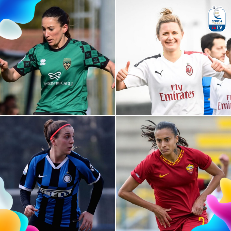 Le Bomber della 1️⃣3⃣° giornata!
#SerieAFemminile #CalcioFemminile