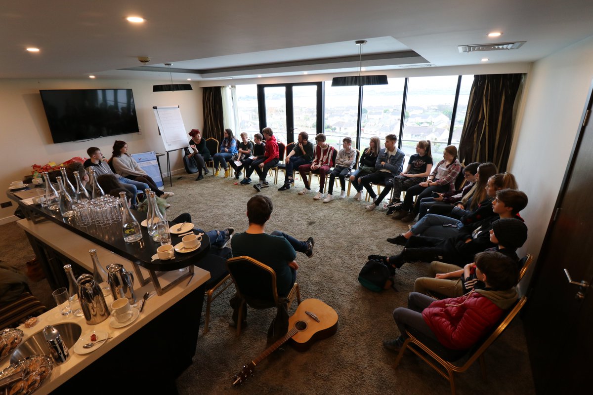 livefeedgalway's tweet photo. We were in Loughrea on Saturday to meet young people interested in helping us put on a youth music event in February. Great turn out! https://t.co/dgbQsL8w0T