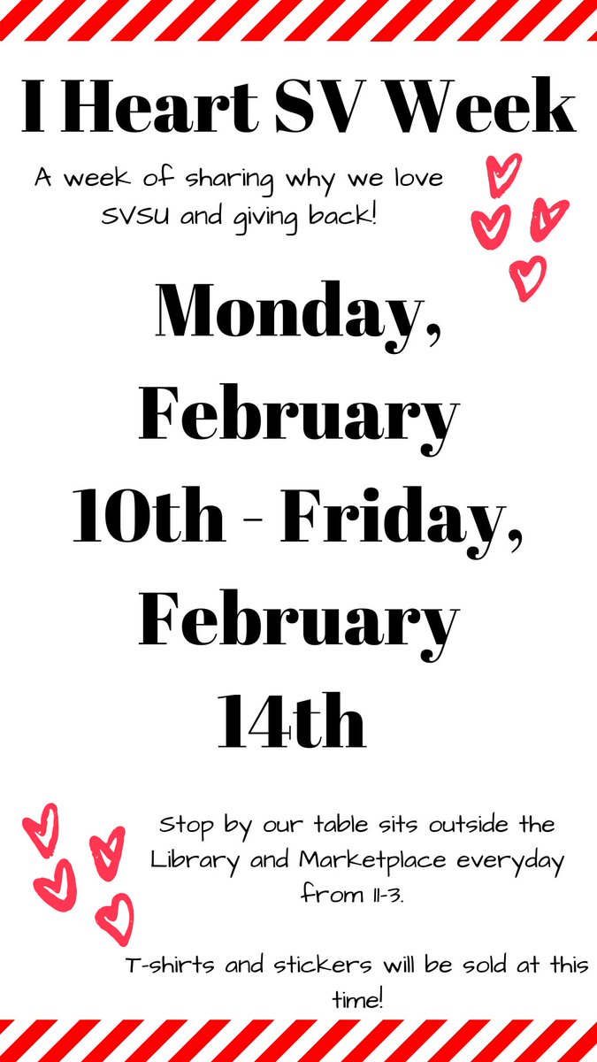 I <3 SV Week is coming up! Mark your calendars!