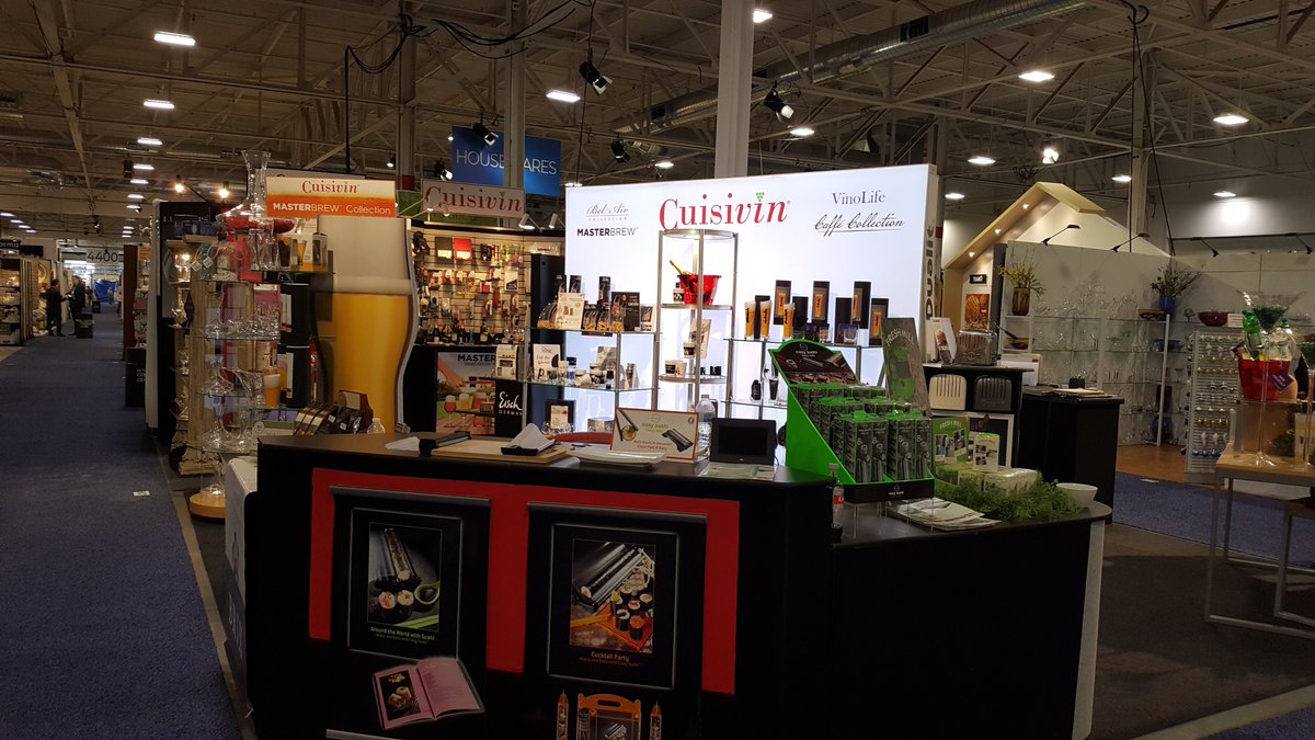 Cuisivin's tweet photo. Come by Booth 5437 at @cangift! We have a lots of new products that we want to show you!  #TOGiftMkt https://t.co/slUE5e1BCs