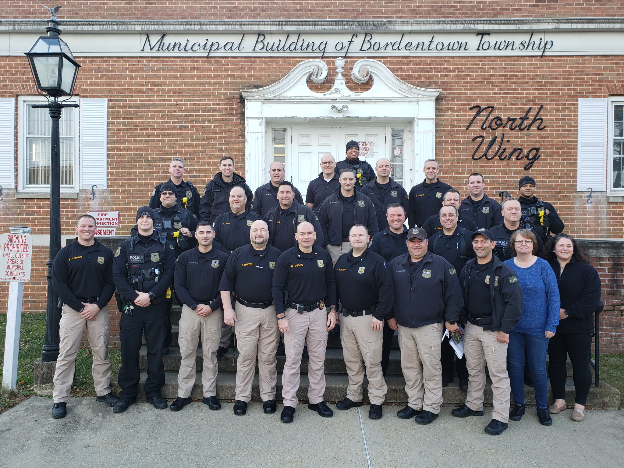 Bordentown Township Police on Twitter "This morning the BTPD held our annual department meeting