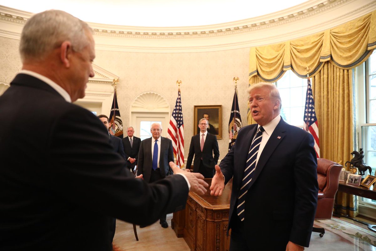Trump and Gantz