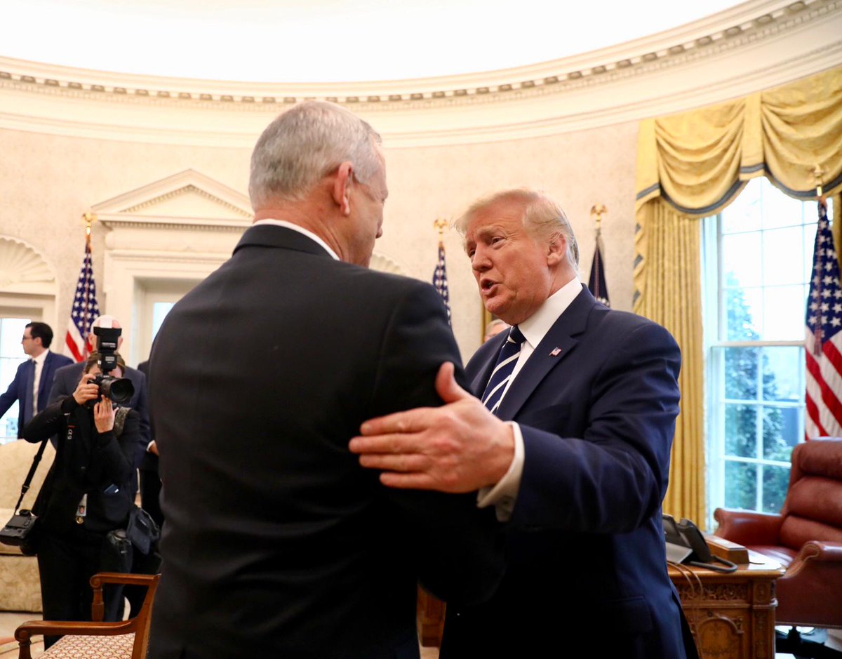 Trump and Gantz