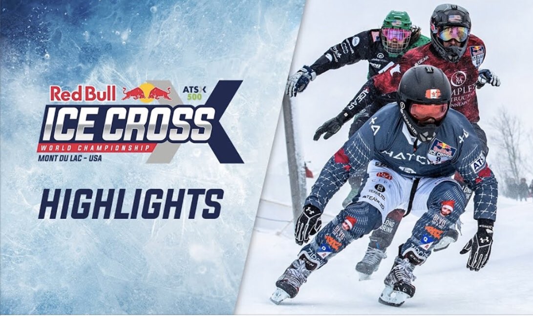 US Ice Cross Association (@usicecross) on Twitter photo Check out the highlights from our race at <a href="/montdulac/">Mont du Lac Resort</a>! #redbullicecross
m.youtube.com/watch?v=BRbjQXโฆ Check out the highlights from our race at <a href="/montdulac/">Mont du Lac Resort</a>! #redbullicecross
m.youtube.com/watch?v=BRbjQXโฆ