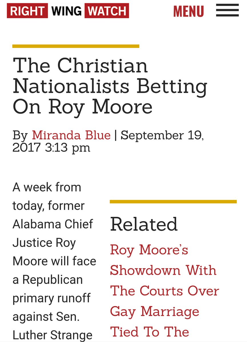 Lastly, Eldred-backed OFiA reportedly supported Roy Moore's campaign with "$25,000 in independent expenditures--it appears mainly for online ads" and Eldred himself contributed "directly to Moore's campaign." /31