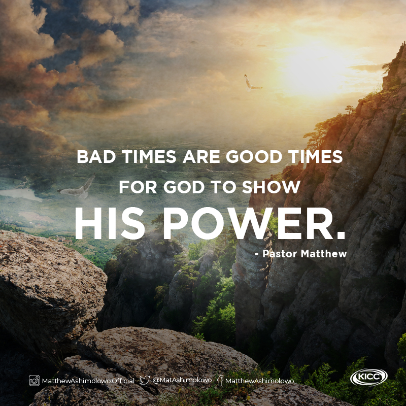 MatAshimolowo's tweet image. God will show His power in your life.