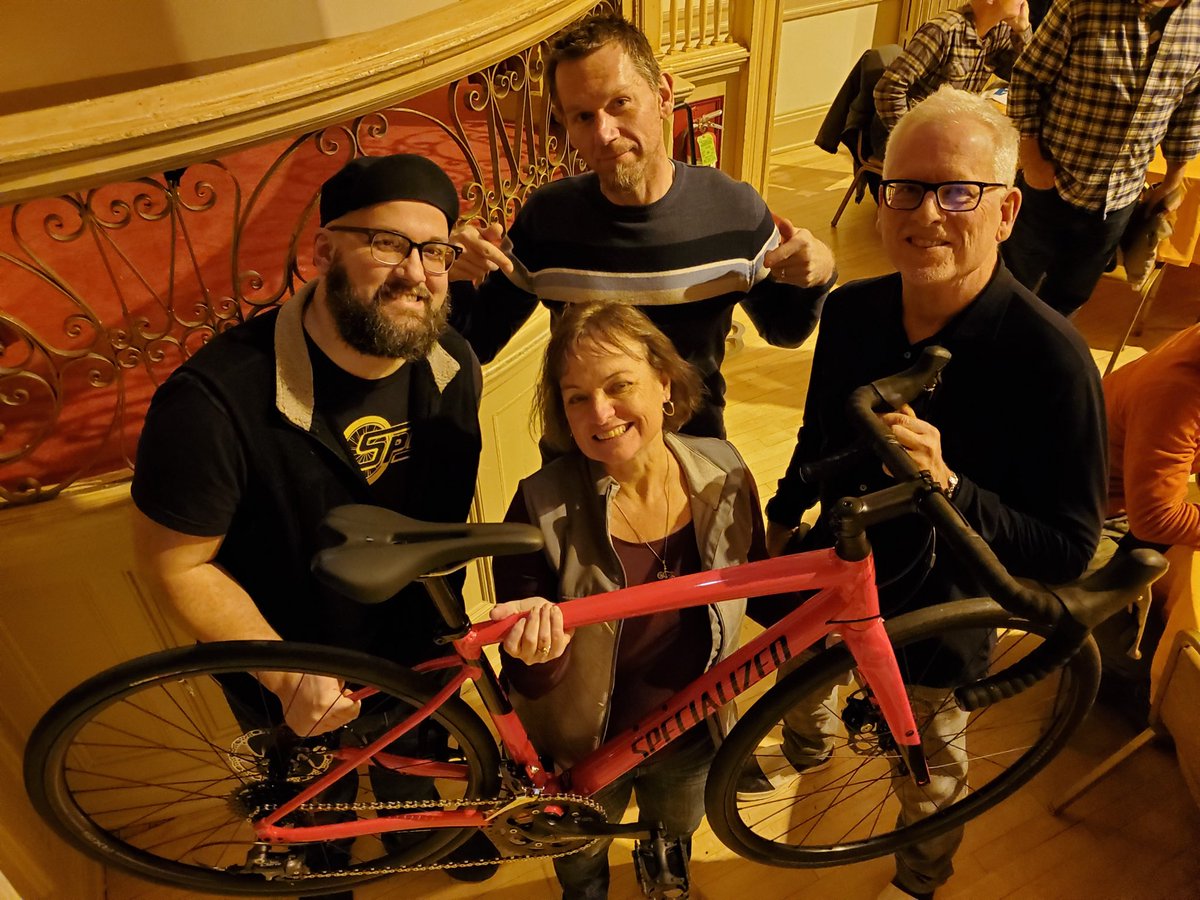 KnabeLawFirm's tweet photo. Bike Cleveland’s, Knabe Law Firm Spin’s bike raffle winner! Love her big smile! https://t.co/sJ0yNU1C46