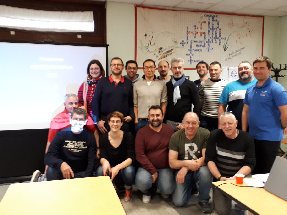FFTRICNA's tweet photo. Ce dimanche 26 janvier, 16 AP de d'AuRA, BFC et IdF se sont retrouvés pour la formation organisée à Craponne.
Un temps convivial et studieux !
Merci https://t.co/QNhjNR3Jbd