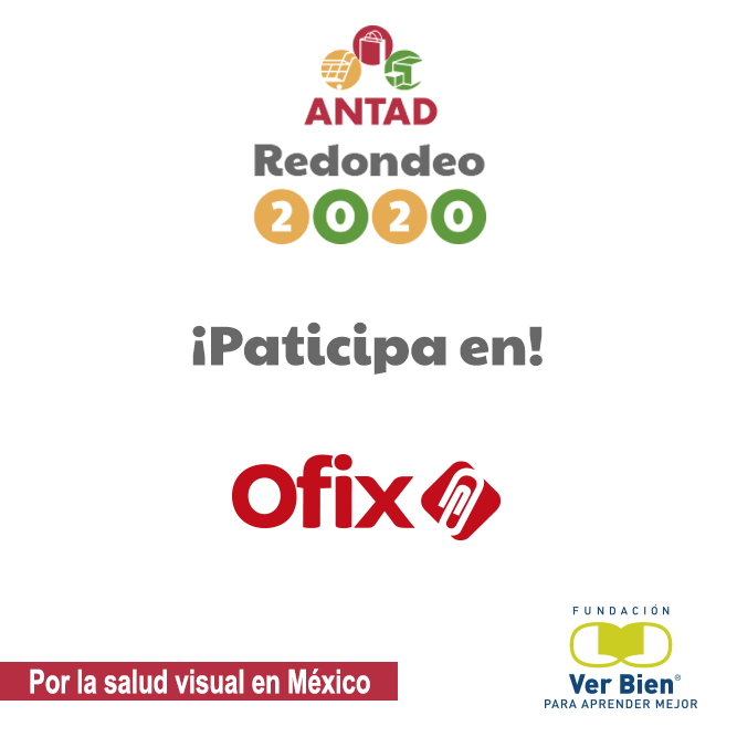 verbienMX's tweet photo. Tu donativo en las cajas de @ofixenlinea nos ayudará a llegar a muchos más niños. #Redondeo2020 https://t.co/qCrpvBE5qu