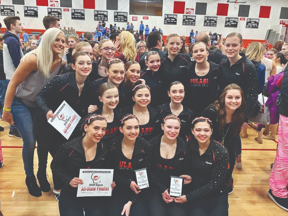 Congrats to the <a href="/PCSD_PHS/">Pulaski High School</a> dance team, coached by Hanna Hedsand and assisted by Jennifer Erickson, which advanced to state in two routines. The dance team also had three all-state soloists advance: Brooklyn Bishop, Ennah Tessmer and Karissa Lambert.  #RaiderStrong <a href="/PulaskiRedSea/">Pulaski Red Sea</a>