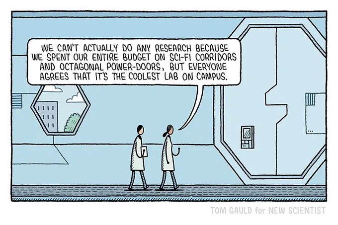 A recent cartoon for @newscientist 