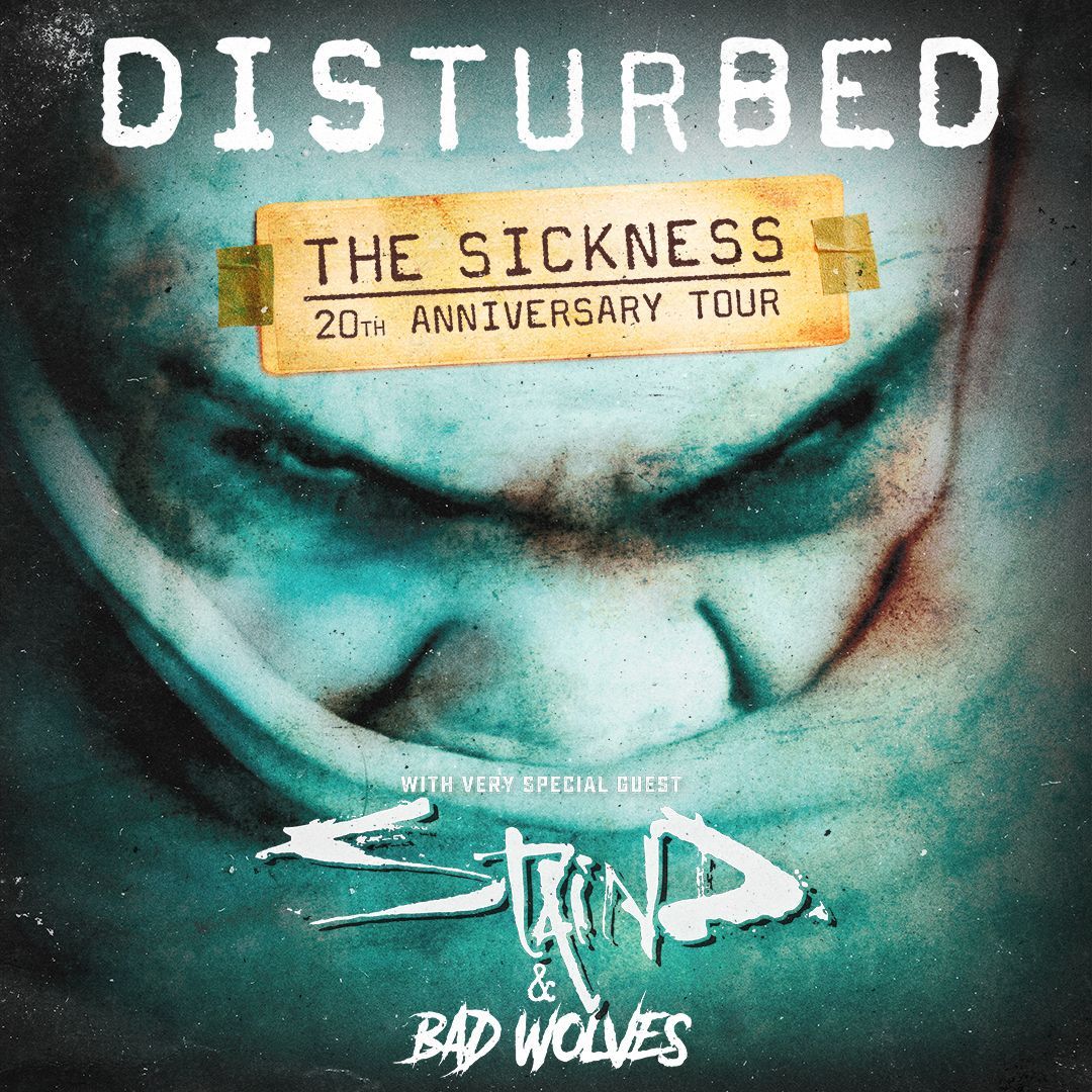 Amps_at11's tweet photo. Uh oh, get ready to spend some money as @Disturbed has announced a North American tour this summer 😱 Joined by @staind and @badwolves, this is sure to be a wild show. 

Check here for more details: https://t.co/cbrGgLuih1 https://t.co/QXArtWG1n2