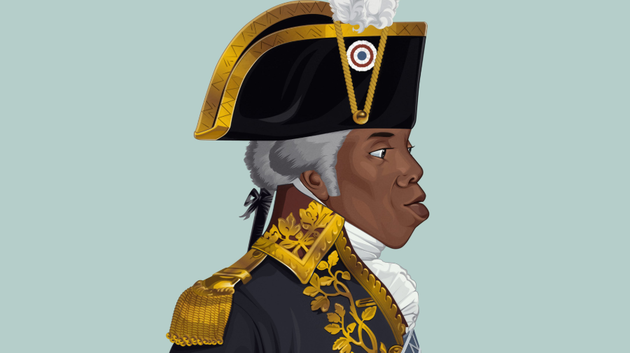 Un antiguo esclavo, Toussaint-Louverture, se convierte en dictador de... 