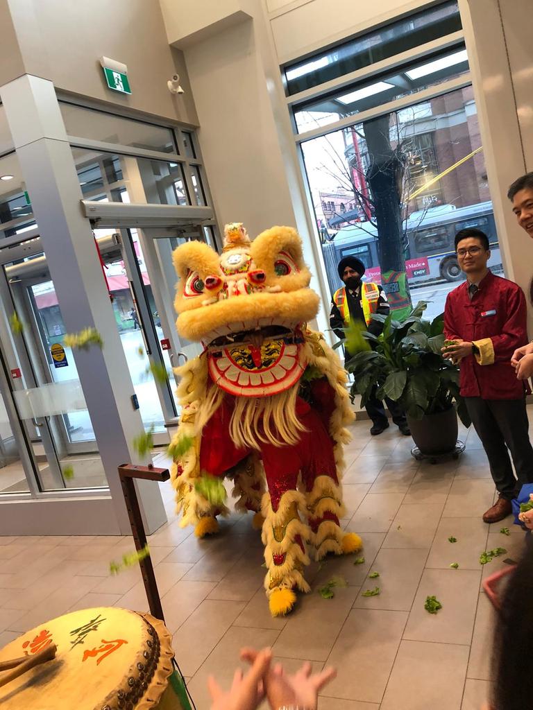 #Main and Keefer BMO celebrating lunar new year