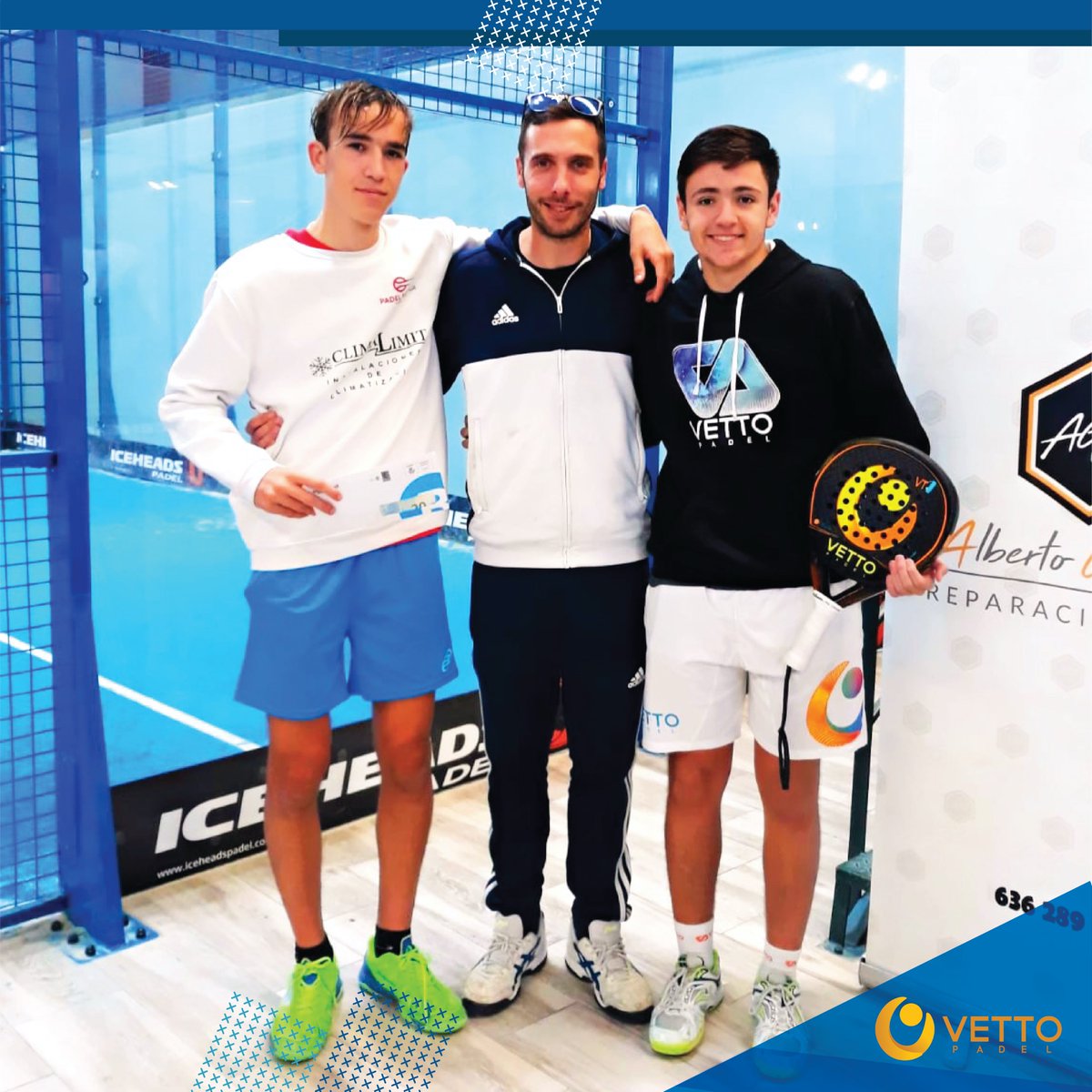 VettoPadel's tweet photo. 📌 #AntonioAlamillo e #IkerRodríguez finalistas del Torneo de #padel #PSMFantasy‼️ 👏👏 Enhorabuena porque lo estáis haciendo de lujo‼️ ❤️ 😉😍
#malaga #padellover #vettopadel #padelworld #vettopadelteam #palavt1 #palavettovt1  #palavettopadel #padelmalaga #antonioalamillo https://t.co/jEmz6pRBkI