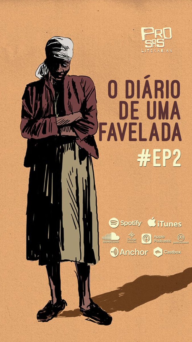 Podliterarias's tweet photo. Falamos sobre fome, pobreza, política, machismo e outras coisas, lá no nosso segundo ep Quarto de despejo, de Carolina de Jesus #mulherespodcasters https://t.co/Mr5PkHMdkV