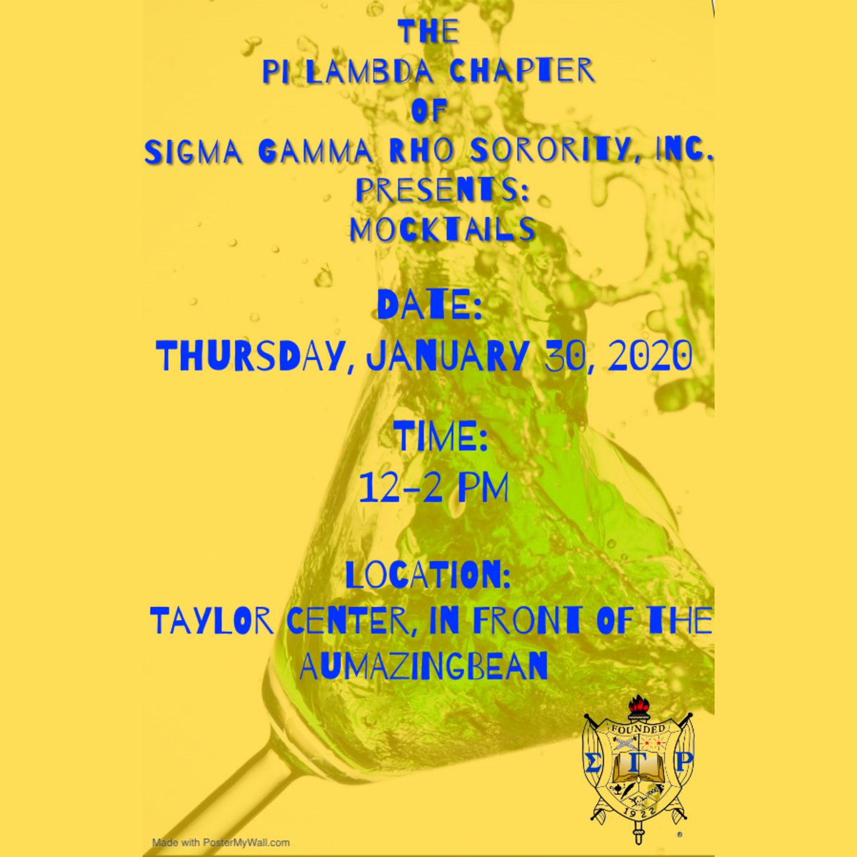 AUMSGRhos's tweet photo. Be sure to stop by and see your favorite poodles and grab a Mock-tail 😊💙💛 https://t.co/XUNyI8CX8z