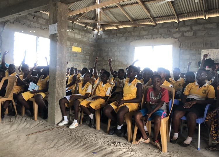 MasserAfrique's tweet photo. We are glad to have been invited to help introduce teenagers to the maritime industry. 

 #maritime #education #training #teenagers #TiMEProject #ghana #africa #masserafrique #CMTDFoundation #partnerships https://t.co/RgkWBmwL6t