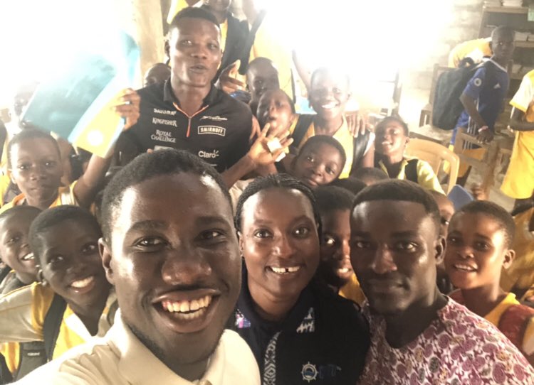 MasserAfrique's tweet photo. We are glad to have been invited to help introduce teenagers to the maritime industry. 

 #maritime #education #training #teenagers #TiMEProject #ghana #africa #masserafrique #CMTDFoundation #partnerships https://t.co/RgkWBmwL6t