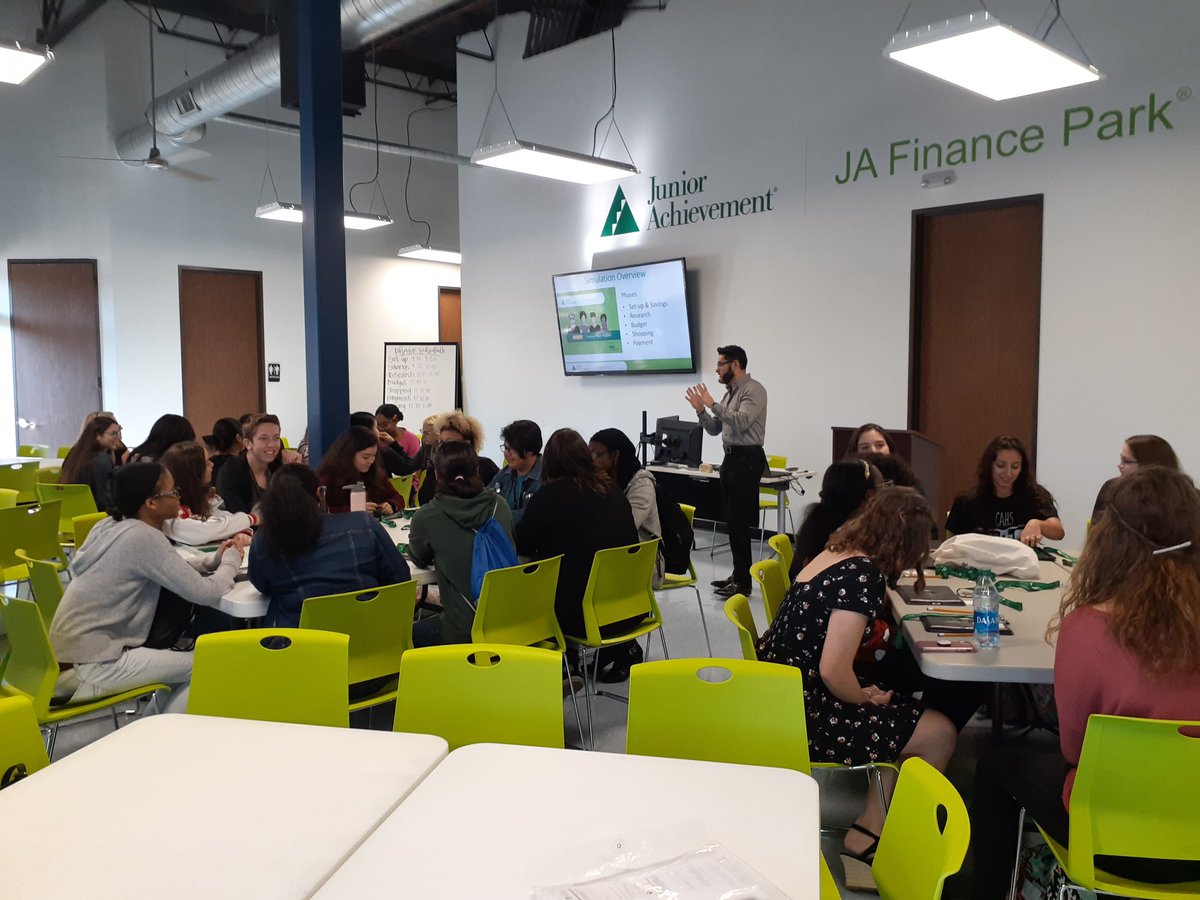 CareyAMcCarthy's tweet photo. @NISDComArts ISM students had an outstanding experience today @JAofSouthTexas. #financialliteracy #WhyComArts #CommArts #nisdlegends @NISD https://t.co/bYFbYeQFml