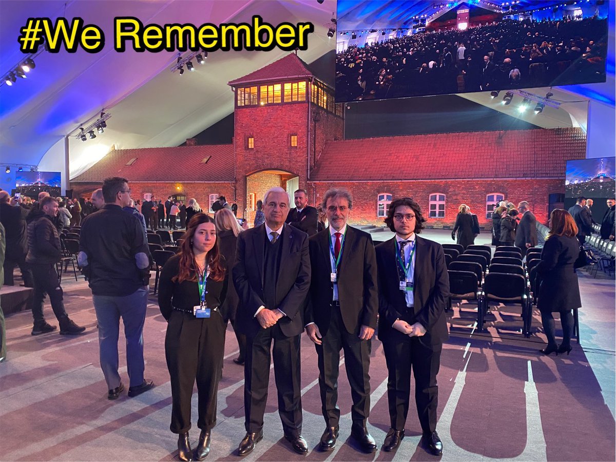 TuncUgdul's tweet photo. İnsanın insana yapabildiği en korkunç zulümlere başat sahne oluşturan,  Alman Nazi toplama ve imha kampı Auschwitz’in kurtarılışının 75. yıldönümü töreninde ülkemizi temsil ettik. Burada yapılanlardan çıkarılacak çok ders bulunmakta ve unutulmaması sağlanmalıdır.@ @ishak5723 https://t.co/lcw3Ysdtzg