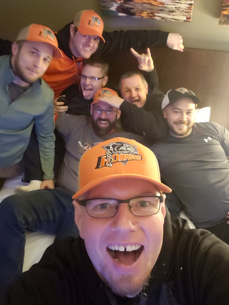 AntHornDogs's tweet photo. The usual suspects #1Down2ToGo #horndoghockey https://t.co/sBt6NbS250