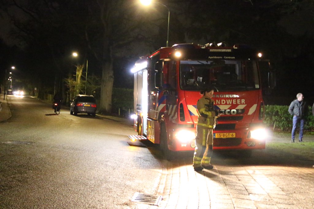 Melding brandweer Berghuizerweg Apeldoorn