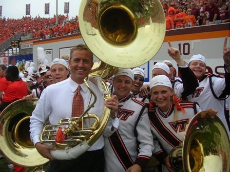 SpiritOfTech's tweet photo. #MyMVMemory
"These are all taken during the 2005-2006 season. They are pictures from band camp, Kirk Herbstreet with a tuba on, and from the time some of us were on Cold Pizza."
-Greg Walton https://t.co/MGsVWhwEKX
