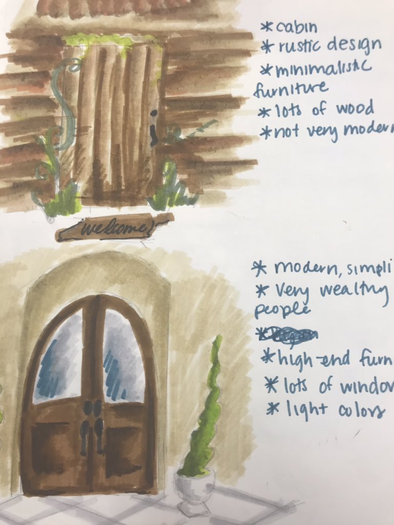lisacaseyart's tweet image. What does the design of a front door tell you about the people and furnishings behind it? #applieddesign #cobbartrocks #wheelerart
