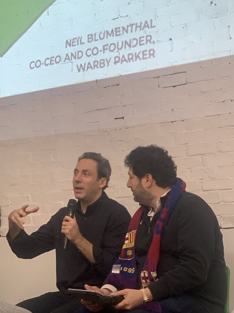 caseybmiller's tweet photo. How to scale according to @NeilBlumenthal from @WarbyParker :
1. Clarity of mission - What’s the North Star you’re trying to get to? 
2. Focus on core values - How will we behave on our journey there?
3. Sound strategy -  “Strategy is what you say no to”

@leagueapps #ota17 https://t.co/a9JHKrvNlo