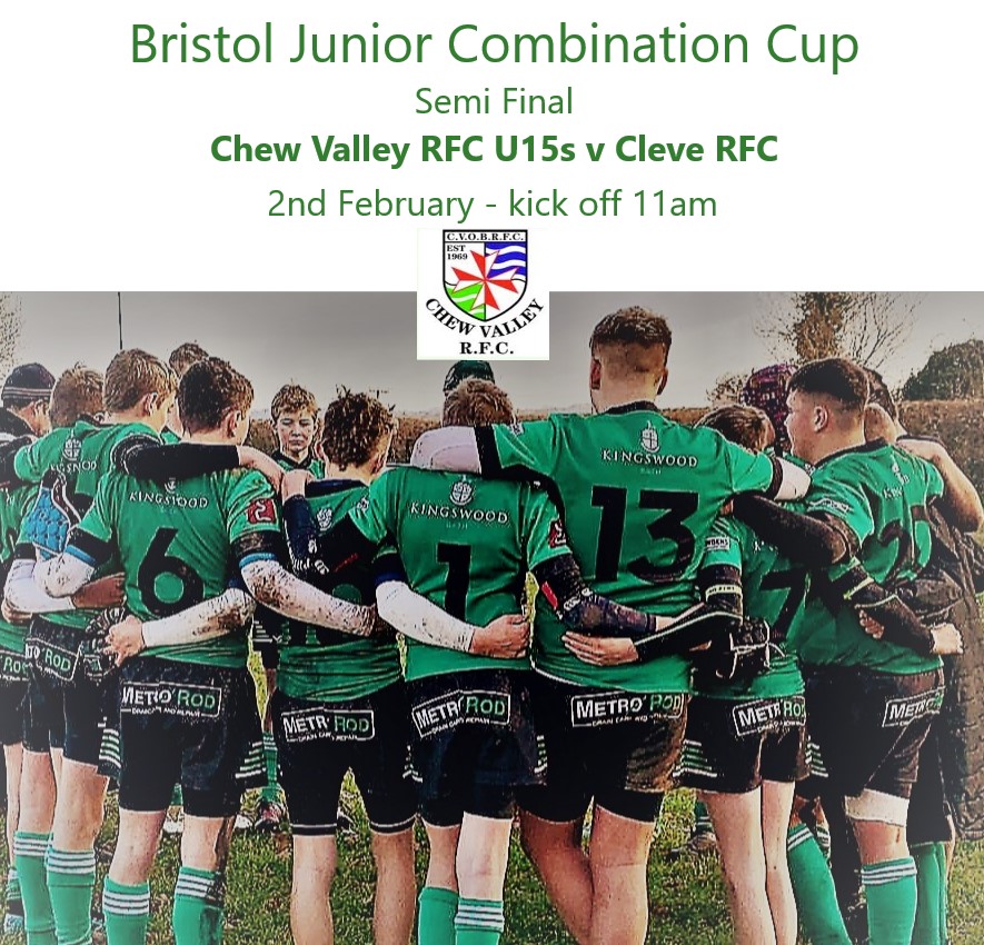 chewvalleyrfc's tweet photo. Our U15s are in cup action again. Please come down to Lobbington and cheer them on. Thanks as always to their sponsors @metrorodbristol @kingswoodschool @tcofficebristol https://t.co/l3I1lbE1Kq