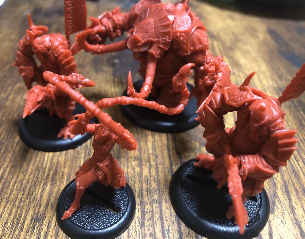 warmachinehord1's tweet image. ファーストファクション、四苦八苦しながらも完成！！

#warmachine #hordes #skorne