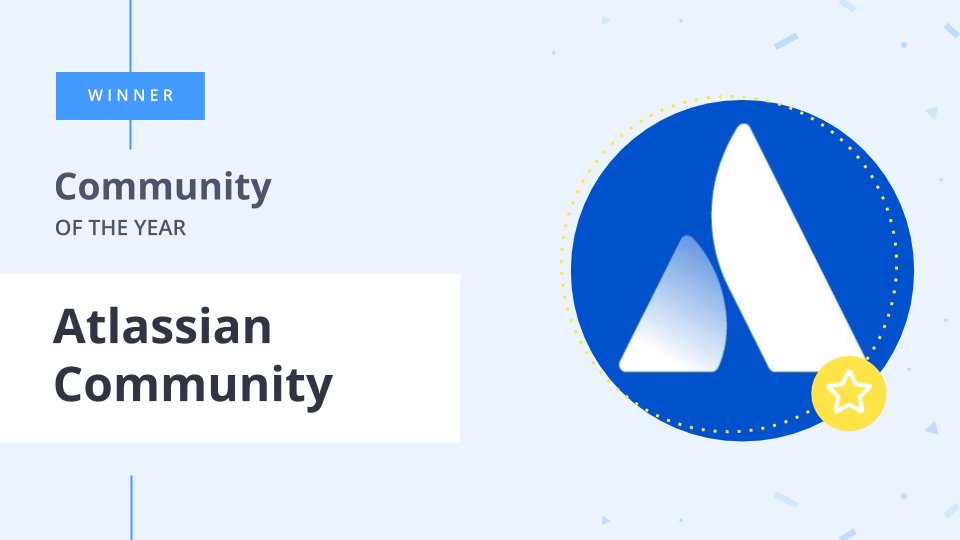 CMX's tweet image. Congratulations to @Atlassian on being the winner of the Community of the Year category in the #CommunityIndustryAwards! Learn more here: buff.ly/36P9cOI