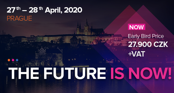 As of right now you can take advantage of the current special Early-Bird price 27.900,- CZK (+VAT), which will soon be higher as the summit date is closing in. Buy tickets: singularityuczechsummit.com/en/cart/index