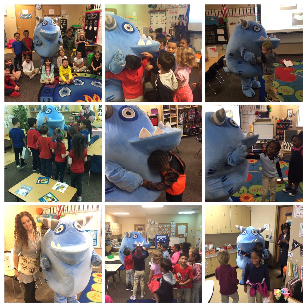 KinderOwl's tweet photo. Snarg is here! Celebrating student growth at SBE. Congrats K-1 way to knock those goals out of the park! @CurriculumAssoc @LeesChristina @sawgrass_bay @lakeschools https://t.co/tvPfvrsTwo