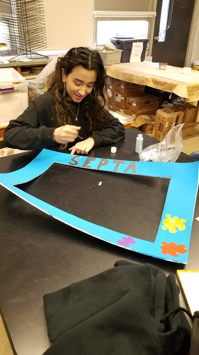 Picture frames getting ready for the SEPTA Paint &amp; Sip photo booth!
Rida rocks our Unify Art Program❤
<a href="/SEPTAOldBridge/">SEPTA of Old Bridge</a> <a href="/SONewJersey/">Special Olympics NJ</a> @